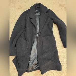 French connection terry coat